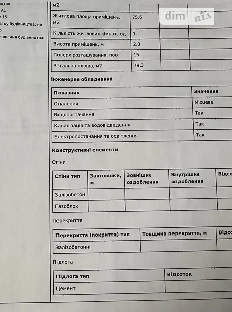 Квартира на вул. Набережна Перемоги, 40Д в Дніпрі, ID 183768, фото №6