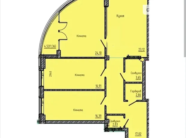 Квартира на бул. Гетьмана Сагайдачного, 7 в Одесі, ID 172476, фото №14