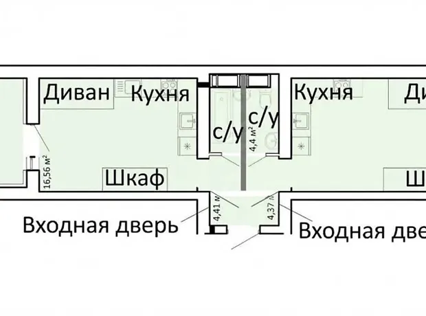 Квартира на просп. Льва Ландау, 52А в Харкові, ID 183548, фото №13
