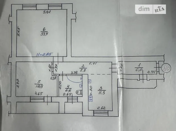 Квартира на вул. Академіка Павлова, 144 в Харків, ID 194694, фото №2