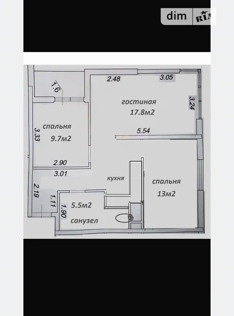Квартира на вул. Краснова, 3 в Одесі, ID 166919, фото №7