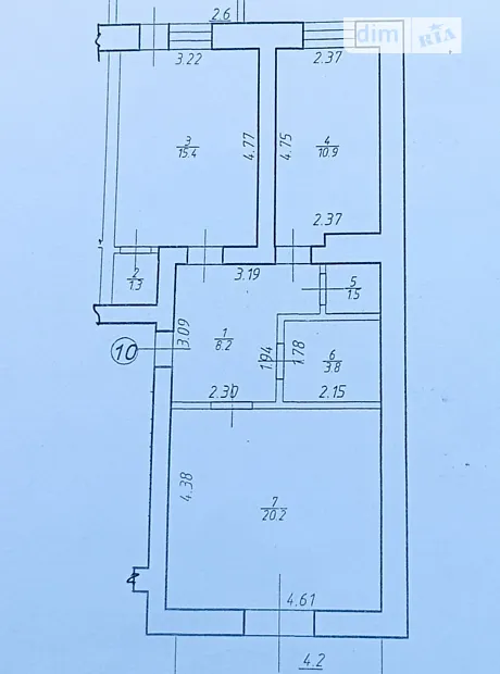 Квартира на вул. Вербова, 32 в Івано-Франківську, ID 194164, фото №2