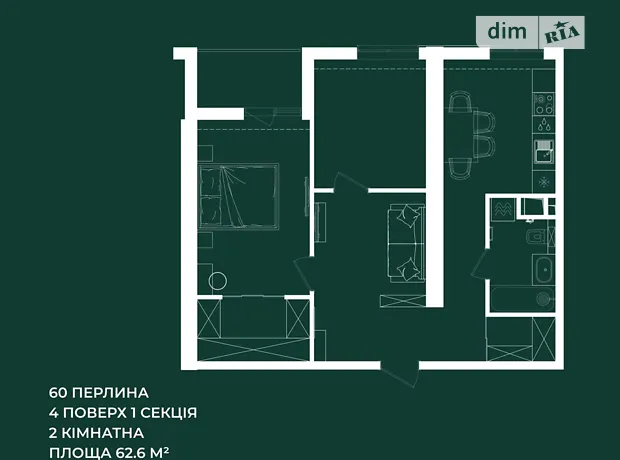 Квартира на вул. Краснова, 1А в Одесі, ID 260766, фото №11