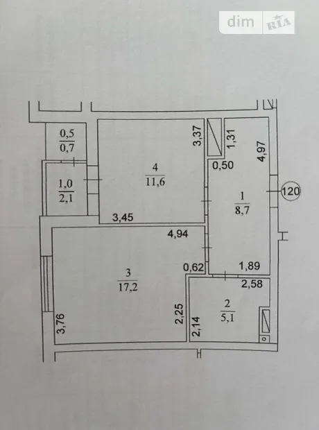 Квартира на вул. Івана Виговського, 10С в Києві, ID 162519, фото №12