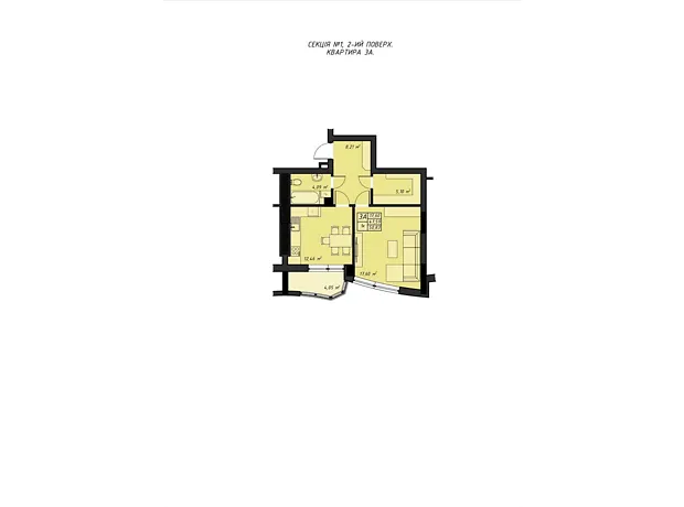 Квартира на вул. Галицького Данила, 16 в Рівне, ID 164235, фото №5