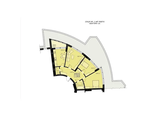 Квартира на вул. Галицького Данила, 16 в Рівному, ID 206770, фото №5