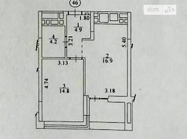 Квартира на вул. Ґарета Джонса, 12 в Києві, ID 166057, фото №12