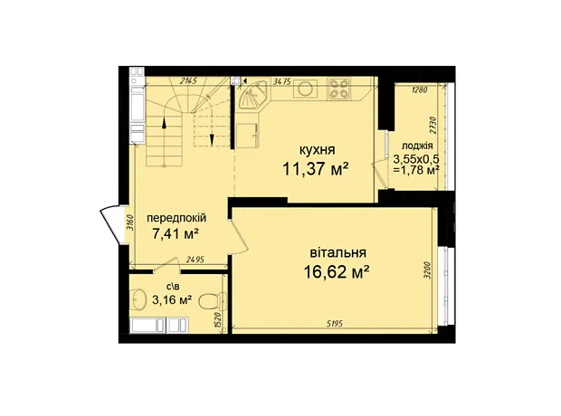 Квартира на просп. Академіка Глушкова, 42 в Київ, ID 165271, фото №4