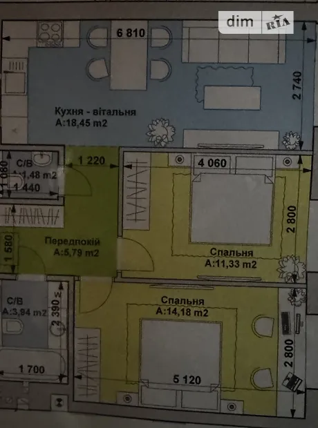 Квартира на вул. Щаслива, 15А в Києві, ID 246404, фото №11