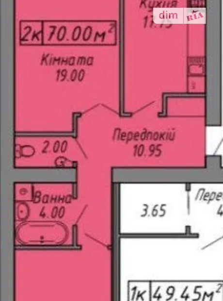 Квартира на вул. Бандери Степана, 60 в Івано-Франківськ, ID 343165, фото №3