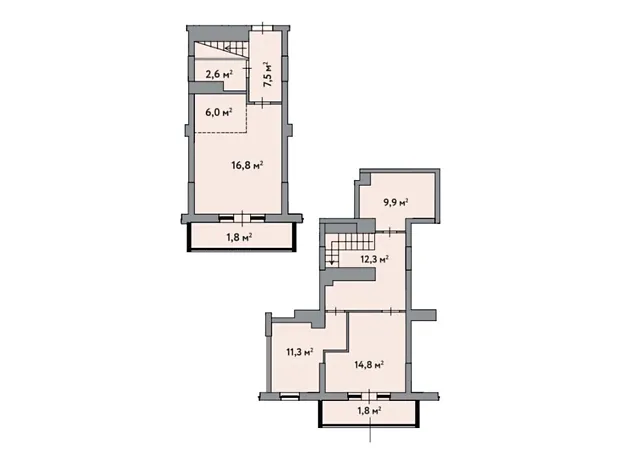 Квартира на вул. Соборна, 25 в Києві, ID 306506, фото №10
