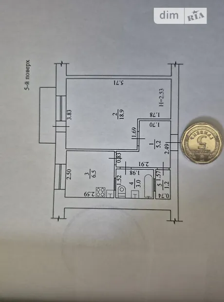 Квартира на вул. Клочківська, 101Б в Харків, ID 206030, фото №5