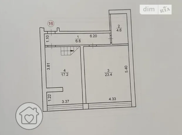 Квартира на вул. Антонія Михайловського в Києві, ID 248101, фото №14