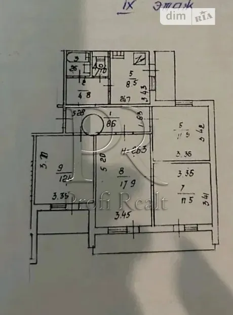 Квартира на вул. Гришка Михайла, 8А в Києві, ID 172618, фото №18