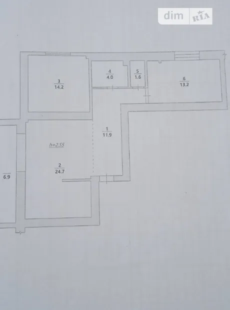 Квартира на вул. Івасюка, 1 в Івано-Франківську, ID 209590, фото №30