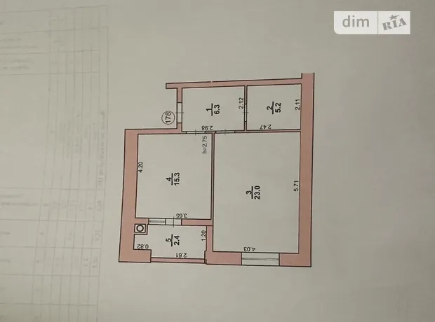 Квартира на вул. Степана Бандери, 30А в Хмельницькому, ID 240686, фото №3