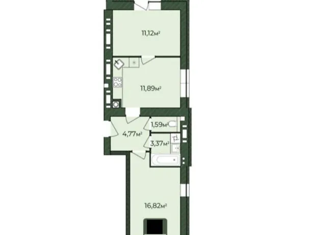 Квартира на шосе Львівське 51/2 в Хмельницькому, ID 246792, фото №7