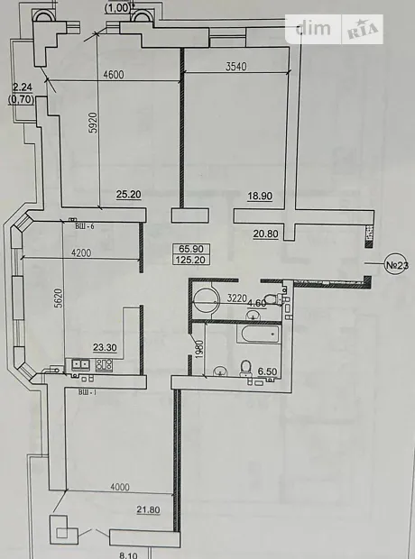 Квартира на вул. Бориса Літвака, 9 в Одесі, ID 179130, фото №2