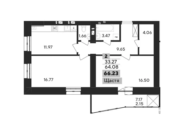 Квартира на пров. Панаса Мирного 9/1 в Хмельницькому, ID 219227, фото №6