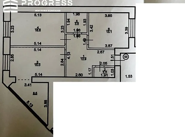 Квартира на вул. Приозерна в Івано-Франківську, ID 207777, фото №4
