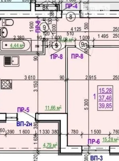 Квартира на вул. Валентинівська, 49 в Харків, ID 202525, фото №1