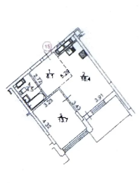 Квартира на вул. Драгоманова, 31А в Києві, ID 184143, фото №10
