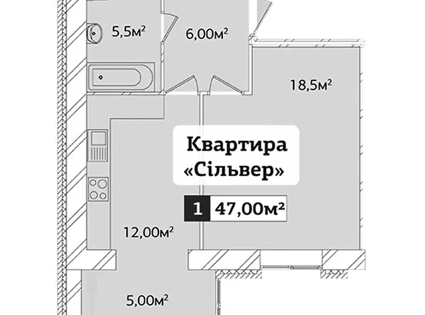 Квартира на пров. Франка Івана в Хмельницькому, ID 219318, фото №14