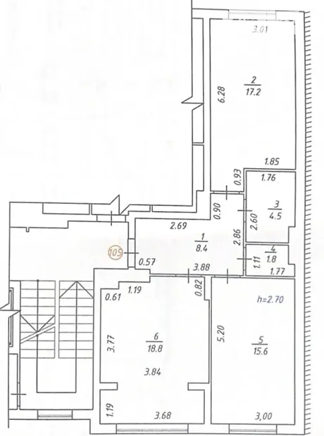 Квартира на вул. Трускавецька, 123 в Львові, ID 208531, фото №19