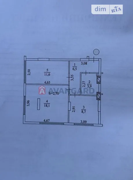 Квартира на вул. Кам'янська, 127 в Києві, ID 364101, фото №14