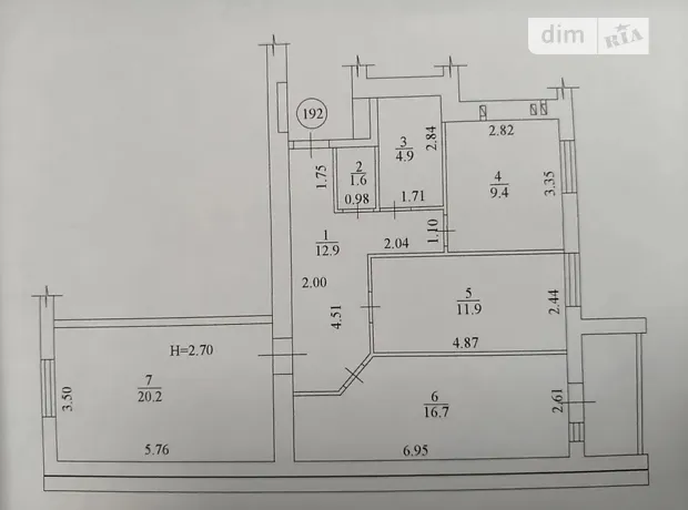 Квартира на вул. Миру, 41 в Харків, ID 324345, фото №4
