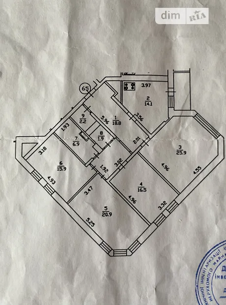 Квартира на вул. Драгоманова, 6А в Києві, ID 179451, фото №25