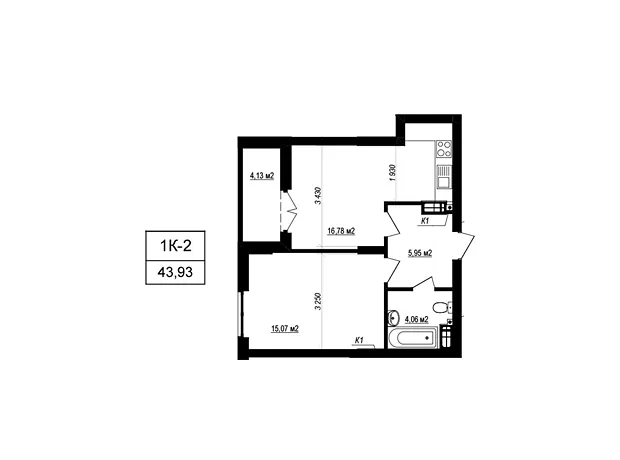 Квартира на вул. Яблунева, 3А в Київ, ID 220348, фото №1