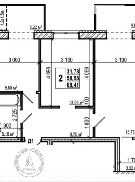 Квартира на вул. Волошкова, 14А в Вінниці, ID 223206, фото №6