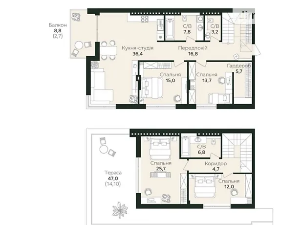 Квартира на вул. Вернигори, 19 в Львові, ID 170334, фото №21
