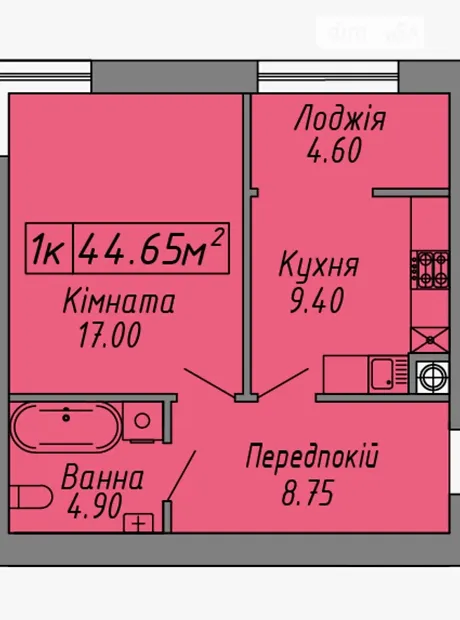 Квартира на вул. Бандери Степана, 60 в Івано-Франківську, ID 184592, фото №14