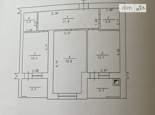 Квартира на вул. Панаса Мирного, 9А в Хмельницькому, ID 235651, фото №29