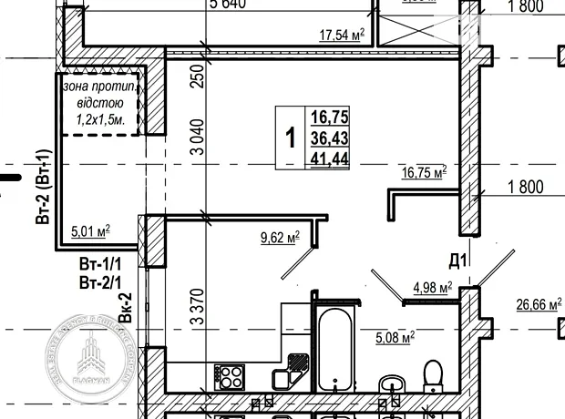 Квартира на вул. Волошкова в Вінниці, ID 385289, фото №7