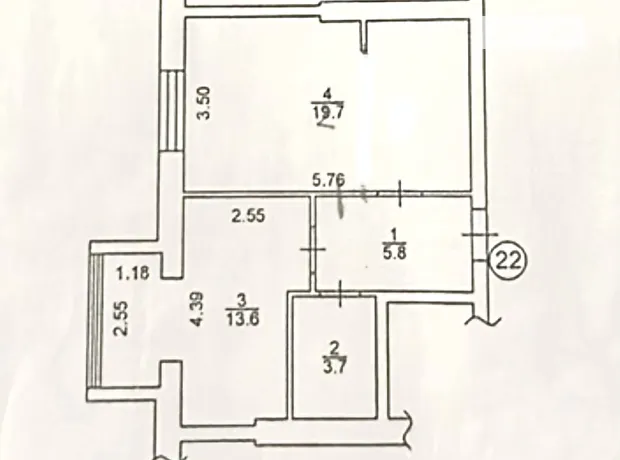 Квартира на вул. Мечникова, 116 в Києві, ID 237867, фото №9