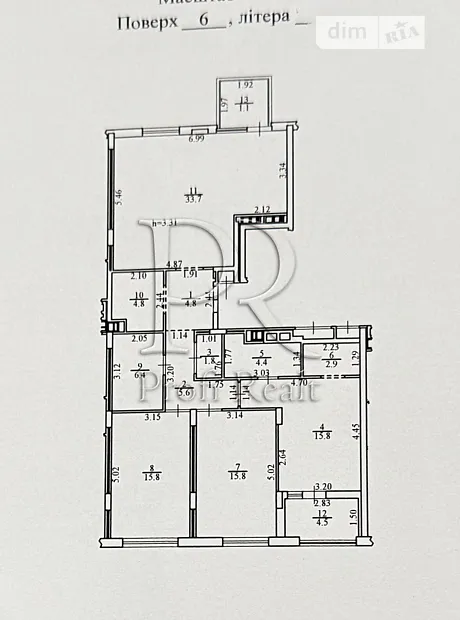 Квартира на вул. Салютна, 2 в Києві, ID 168535, фото №17
