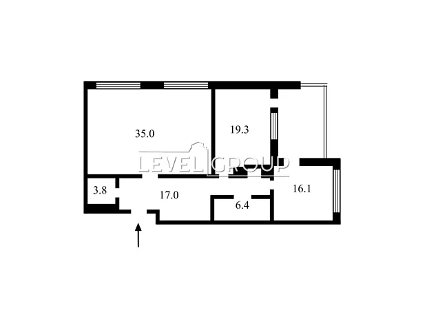 Квартира на вул. Маккейна Джона, 7 в Києві, ID 164618, фото №14