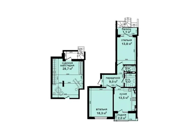 Квартира на вул. Метрологічна, 31 в Києві, ID 193070, фото №4
