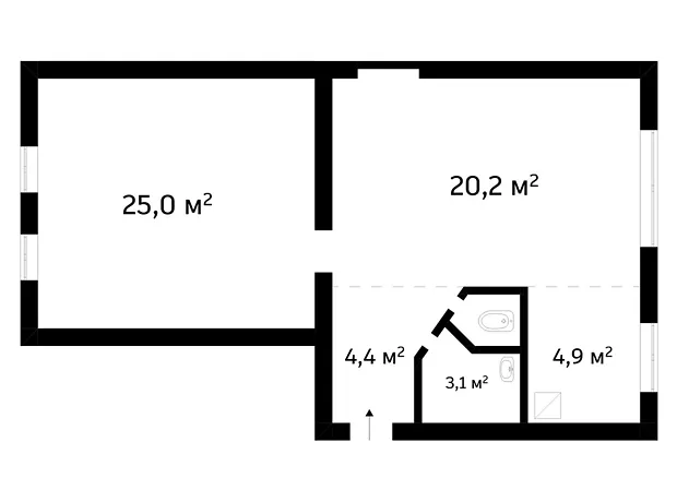 Квартира на вул. Шовковична, 18 в Києві, ID 192277, фото №16