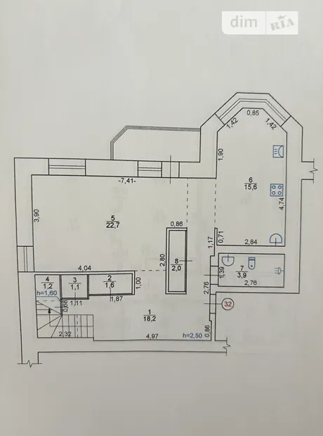 Квартира на вул. Бідного Олександра в Полтаві, ID 173948, фото №21