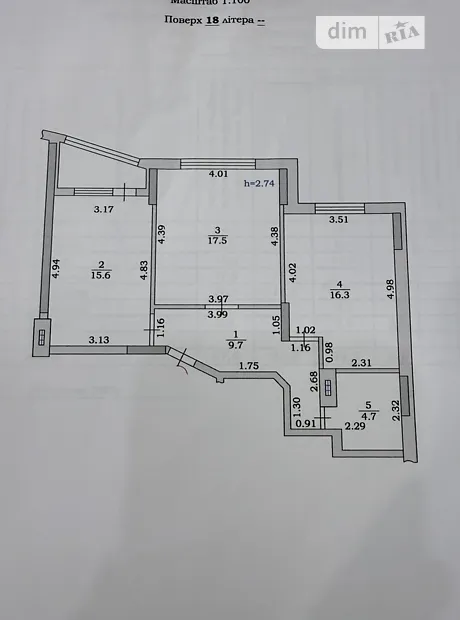 Квартира на вул. Парусна в Одесі, ID 305946, фото №12