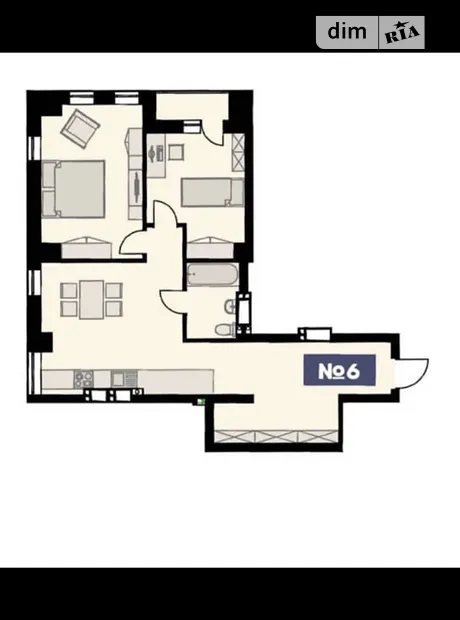 Квартира на вул. Сокільницька, 26 в Харкові, ID 185504, фото №16