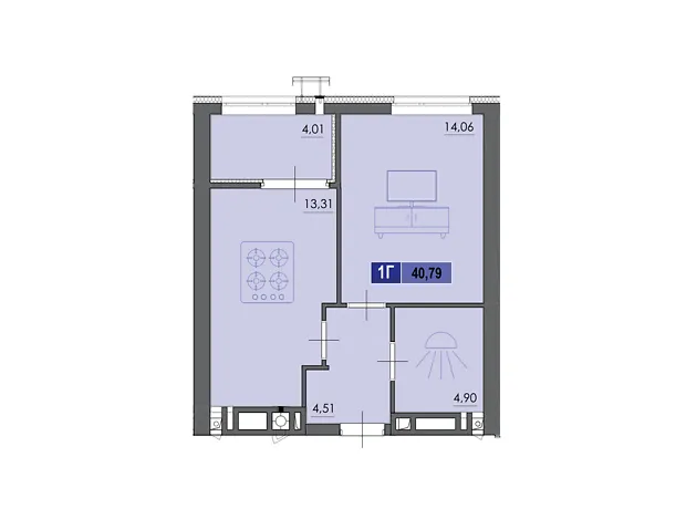 Квартира на вул. Маламужа Олександра, 31 в Черкаси, ID 285137, фото №4