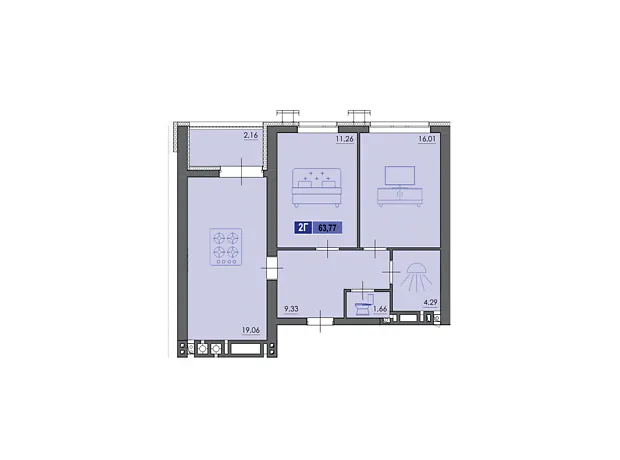 Квартира на вул. Маламужа Олександра, 31 в Черкаси, ID 219551, фото №5