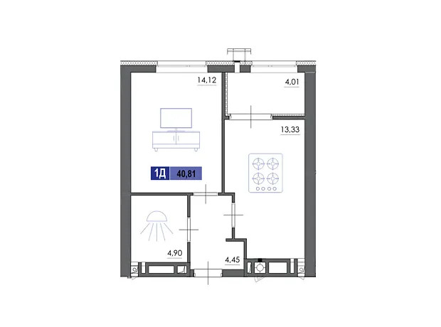 Квартира на вул. Маламужа Олександра, 31 в Черкаси, ID 226414, фото №5