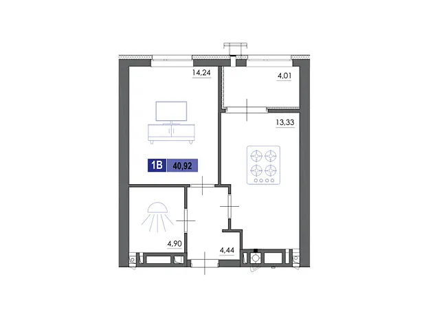 Квартира на вул. Маламужа Олександра, 31 в Черкаси, ID 250020, фото №4