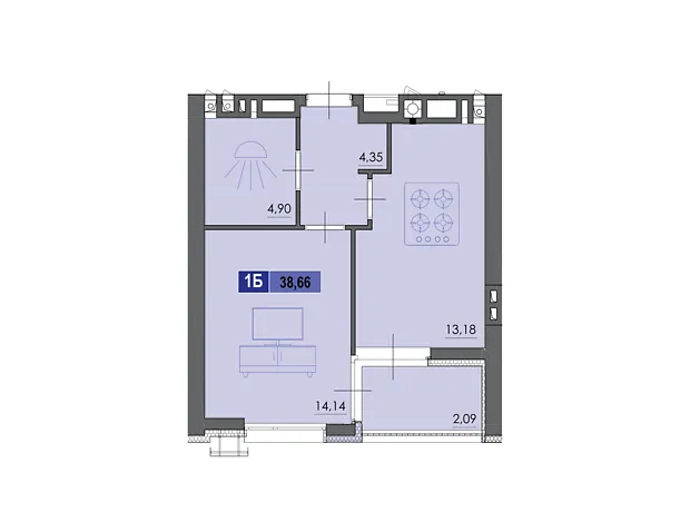 Квартира на вул. Маламужа Олександра, 31 в Черкаси, ID 285317, фото №4
